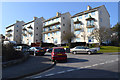 Regency-flavour local authority flats, Gloucester Road, Teignmouth