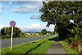 Path along the A18 Doncaster Road