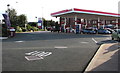 SJ7154 : Esso filling station, Crewe by Jaggery