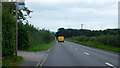 A53 to the west of Loggerheads