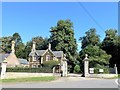 TF6205 : Entrance gates to Stow Gardens in Stow Bardolph, Norfolk by Richard Humphrey