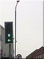 UK Green Traffic Light&Signal Filter Arrows Pointing Going Straight On And Turning Left