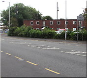 SJ8989 : Edgeley boundary sign, Stockport by Jaggery