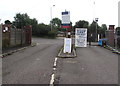 Entrance to Booth Street car park, Stockport