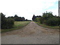 TL9172 : Entrance to Manor Farm by Geographer