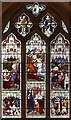 All Saints, Milton Keynes village - Stained glass window