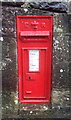 Close up, Edward VII postbox on Dingleton Road, Melrose