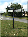 Roadsign on Bardwell Road