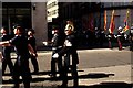 View of a Great Fire of London Parade rounding the corner from Cock Lane into Giltspur Street #23