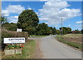 Luddington Road in Garthorpe