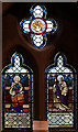 St James, New Bradwell - Stained glass window