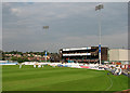 Derby: taking the field after tea