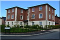 New flats in Swithun Way, Winchester Village development