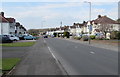 West along Hatherley Road, Cheltenham