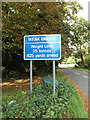 Roadsign on Kiln Lane