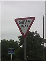 UK Give Way Sign