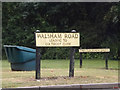 Walsham Road sign