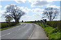 Bend in the A1133 Besthorpe Road