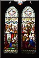 TQ5639 : Stained glass window, Church of St Paul by N Chadwick