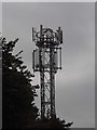 SU6853 : Communications tower on Water End Lane by David Howard