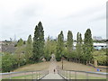 Looking westwards from the top of Stave Hill