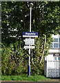 Station sign, Aspatria Railway Station