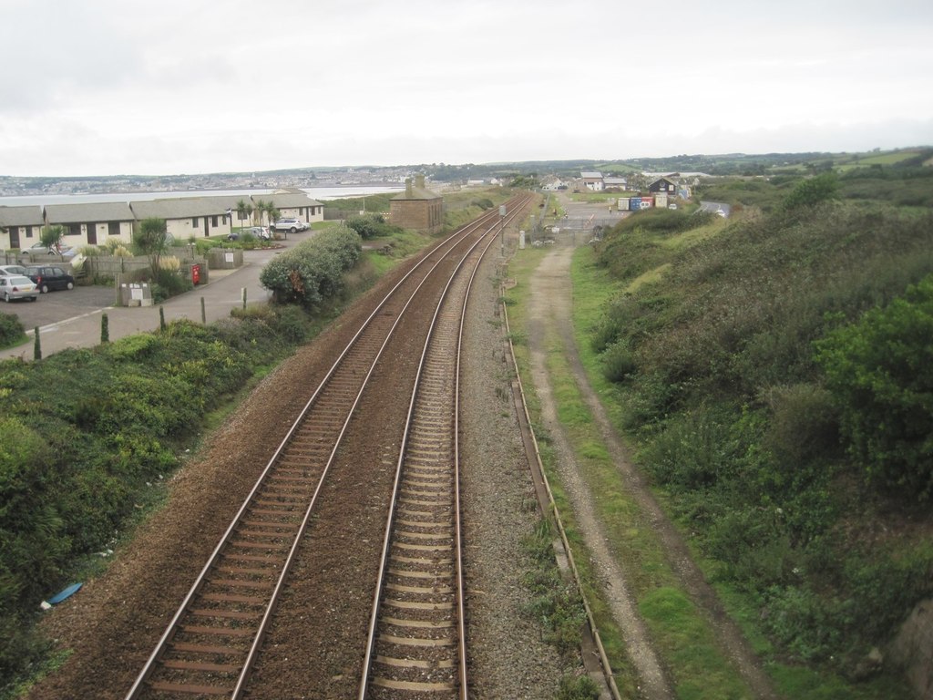 Marazion railway station (site),... © Nigel Thompson :: Geograph ...