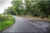 W4869 : Minor road junction, Farran by David P Howard