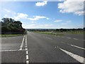 NU1702 : Looking south along the A1 by Graham Robson