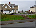 Steps up from Main Street, Caersws