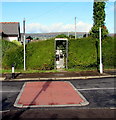 Doorless BT phonebox, Brangwyn Avenue, Llantarnam, Cwmbran