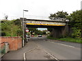 Railway overbridge at Langport