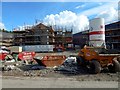 Construction at former site of Crosslet House