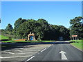 A456 Westbound Passing Entrance to Safari Park