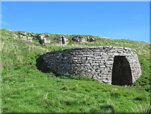 NY7540 : Old lime kiln and quarry north of Ashgill Bridge by Mike Quinn