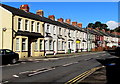 Long row of houses, Llantarnam Road, Cwmbran