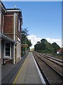 Ham Street station: view from the 