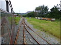 The junction at Pen-y-Mount on the Welsh Highland Railway