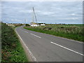 The A4080 heading for Rhosneigr