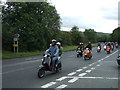 Scooters on the A671 near Cltiheroe #3