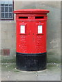 Double Elizabeth II postbox outside HSBC Bank, Whitby