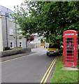 Red phonebox, Grange Road, Street, Somerset