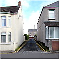 Lane from Victoria Street to Ventnor Road, Old Cwmbran