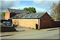 Outbuilding of house on Cold Overton Road