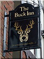 Sign for the Buck Inn, Whitby