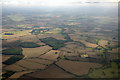 TL6534 : Farmland near Little Sampford farm from the air by Thomas Nugent