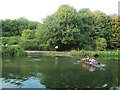 Canoeists on the Lee Navigation