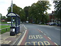 Bus stop and shelter on the B6241, Fulwood