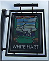 Sign for the White Hart, Fulwood