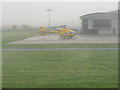 NS4867 : Scottish Ambulance Service at Glasgow Airport by M J Richardson